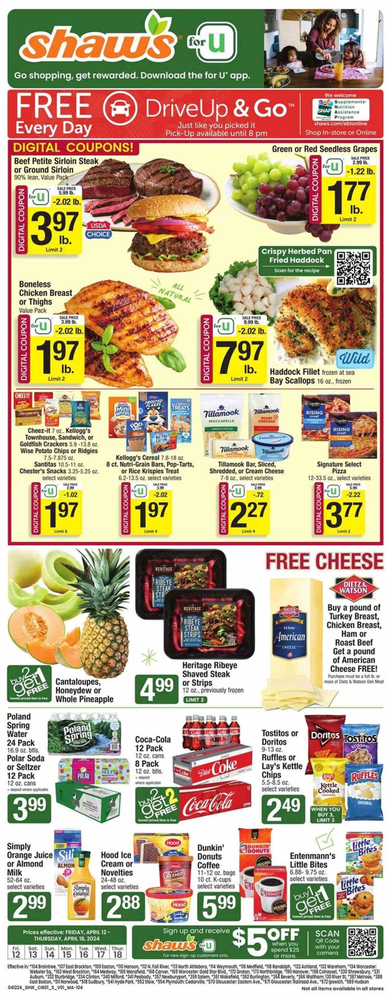 Shaw’s ad - 04/12/2024 - 04/18/2024. Page 1