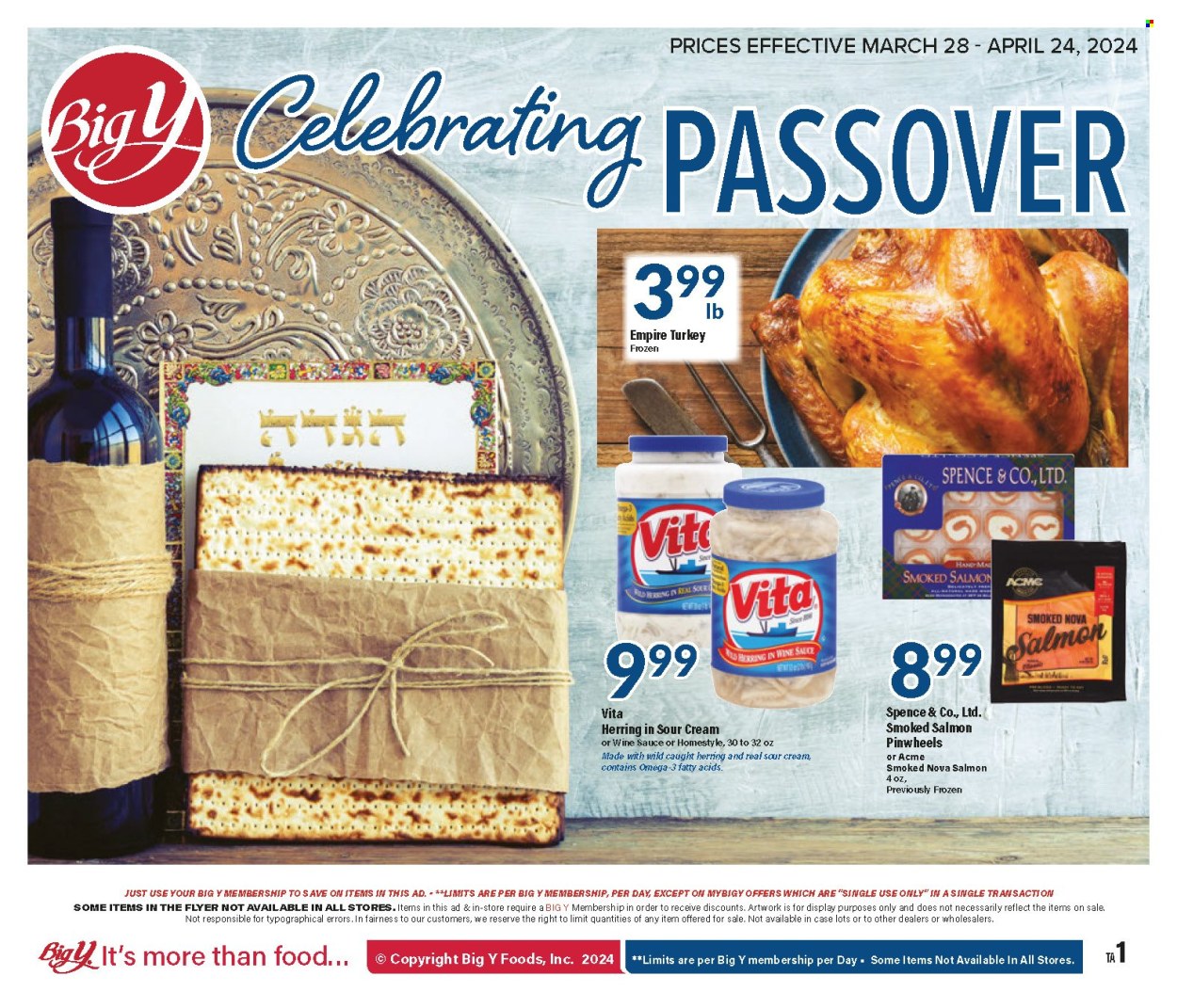 Big Y ad - 03/28/2024 - 04/24/2024. Page 1