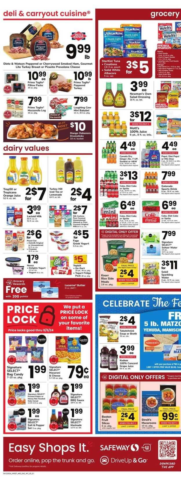 Safeway ad - 04/12/2024 - 04/18/2024. Page 2