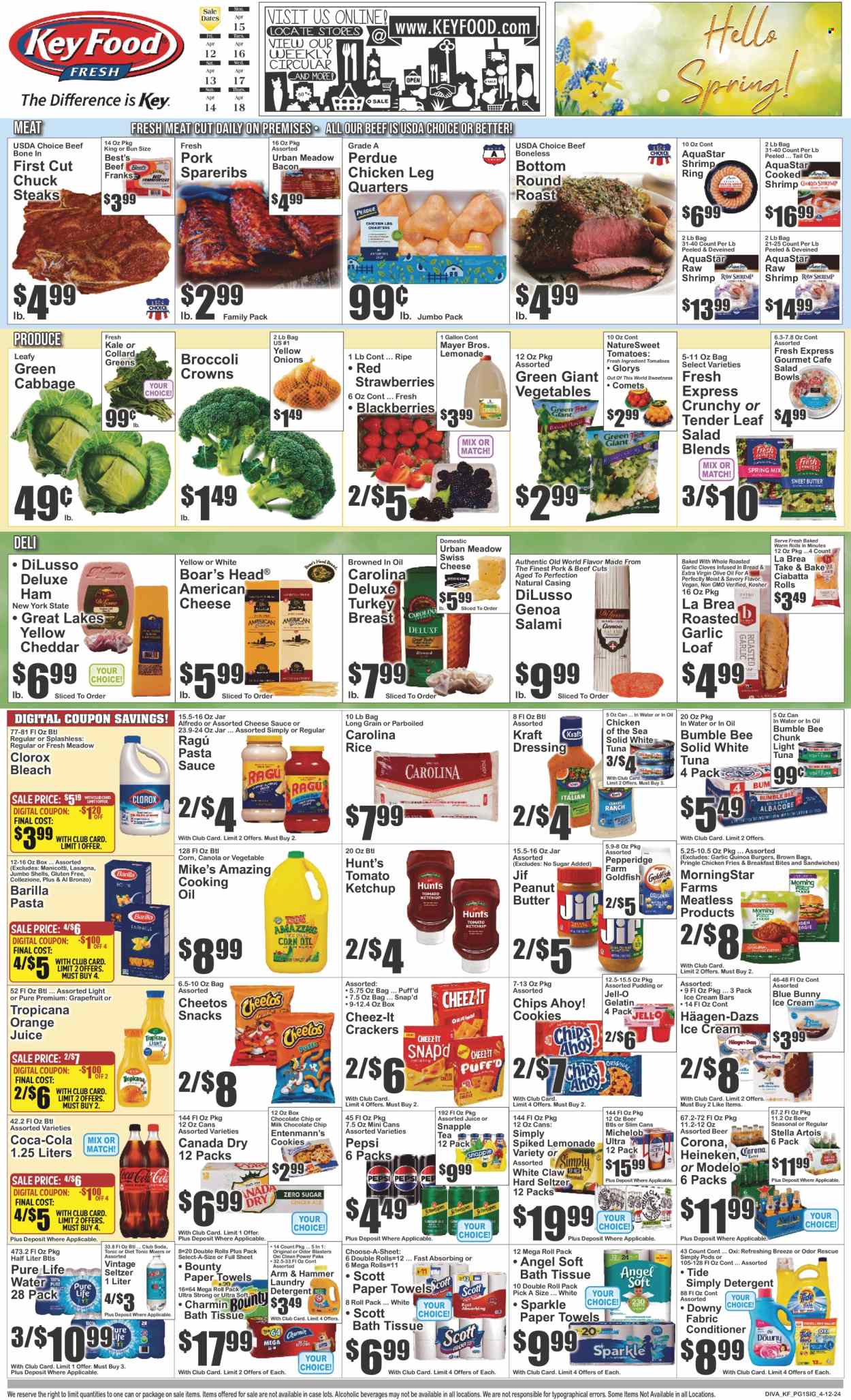 Key Food ad - 04/12/2024 - 04/18/2024. Page 1