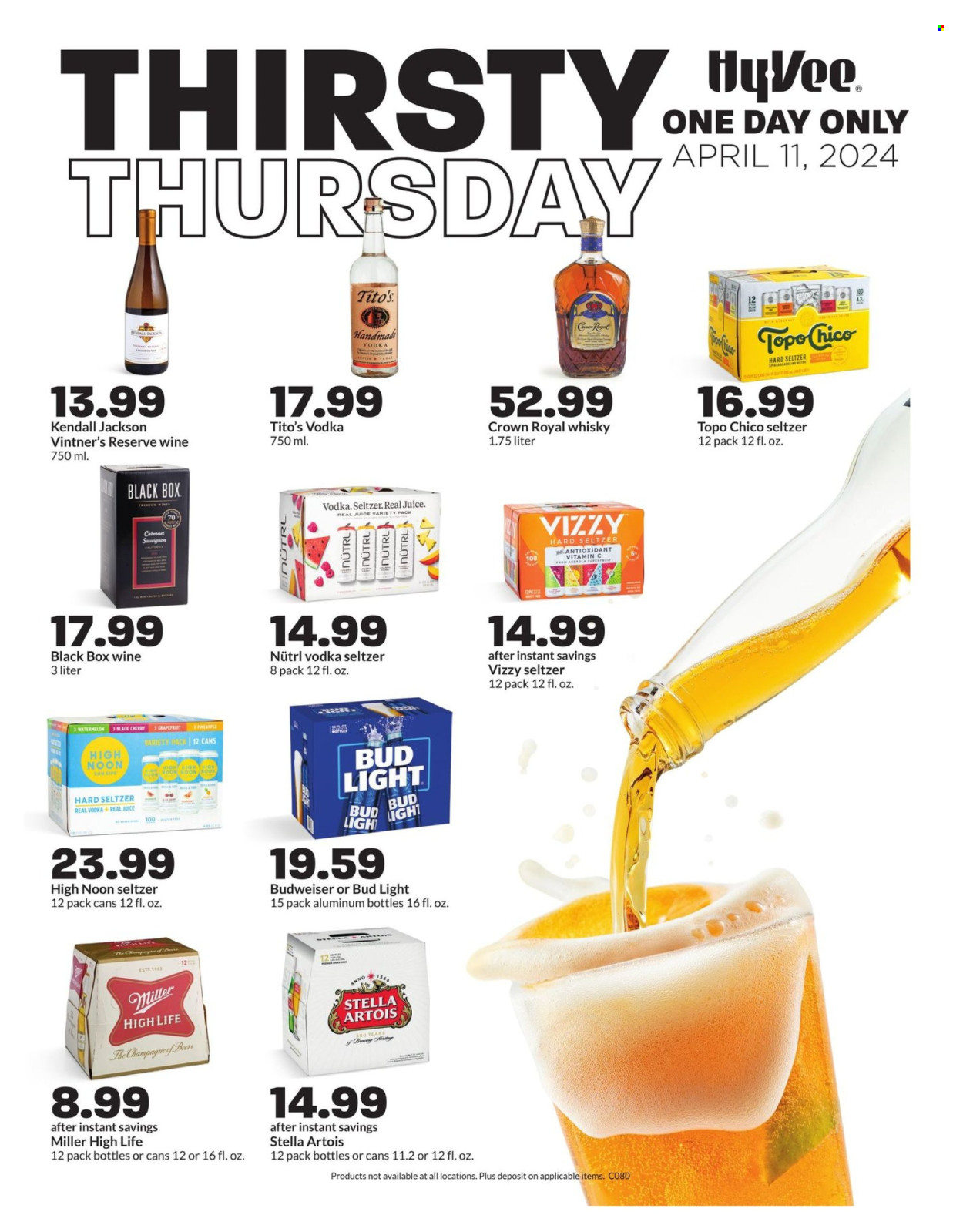 Hy-Vee ad - 04/11/2024 - 04/11/2024. Page 1