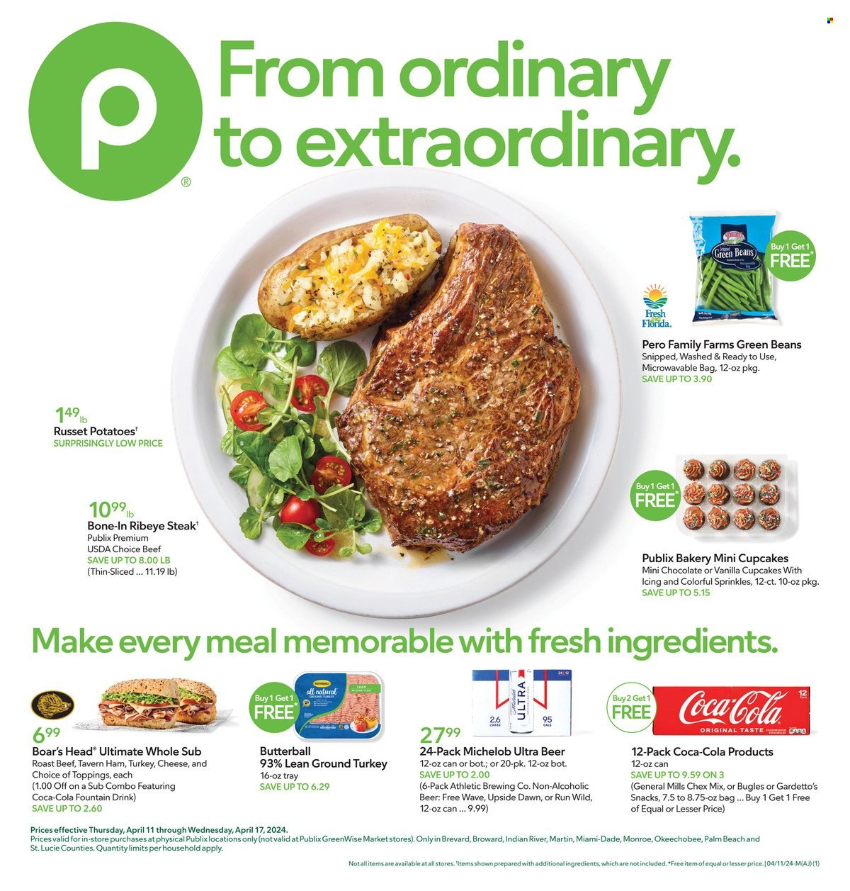 Publix ad - 04/11/2024 - 04/17/2024. Page 1