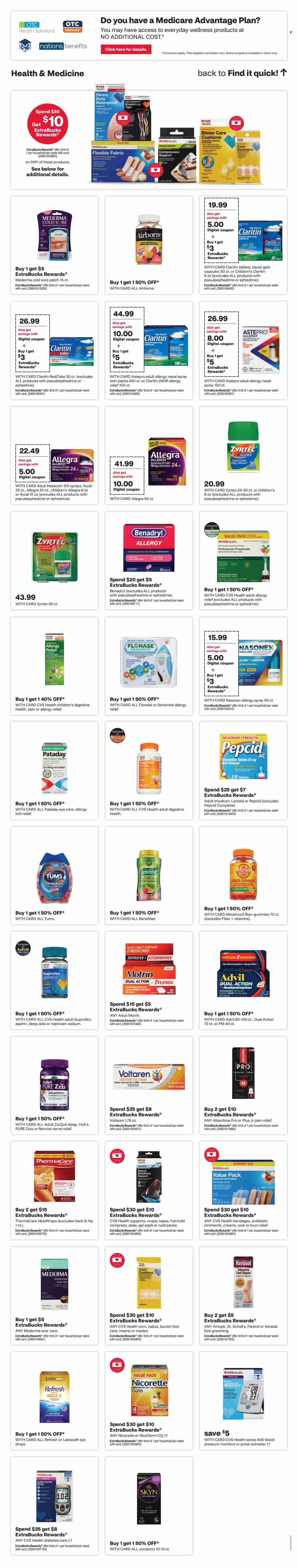 CVS Pharmacy ad - 04/14/2024 - 04/20/2024. Page 7