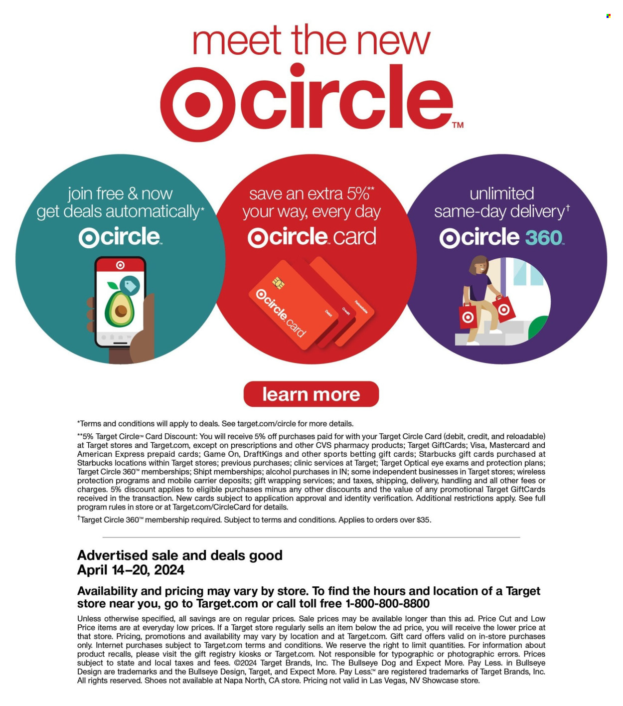 Target ad - 04/14/2024 - 04/20/2024. Page 28