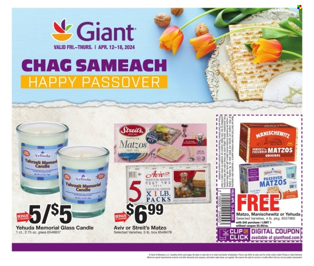 Giant Food ad - 04/12/2024 - 04/18/2024. Page 13