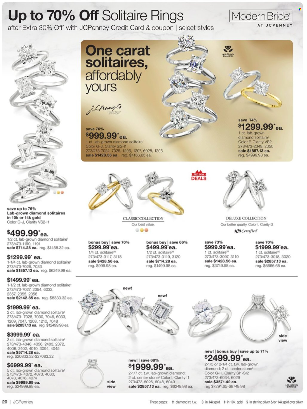 thumbnail - JCPenney Flyer - 04/11/2024 - 05/15/2024 - Sales products - jewelry. Page 20.