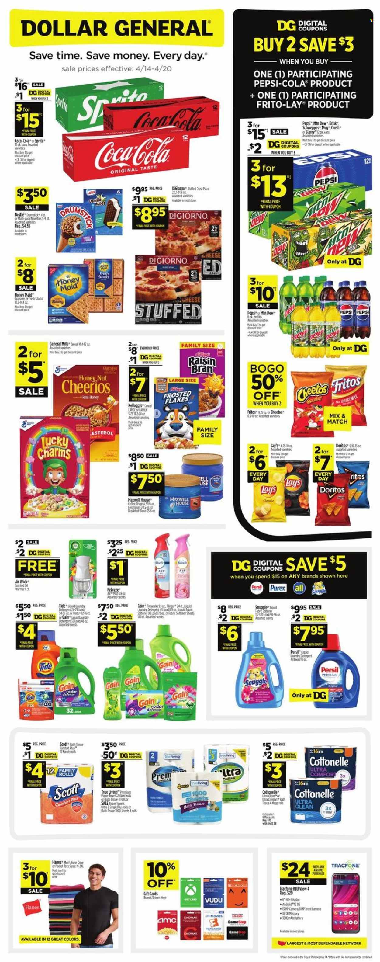 Dollar General ad - 04/14/2024 - 04/20/2024. Page 1