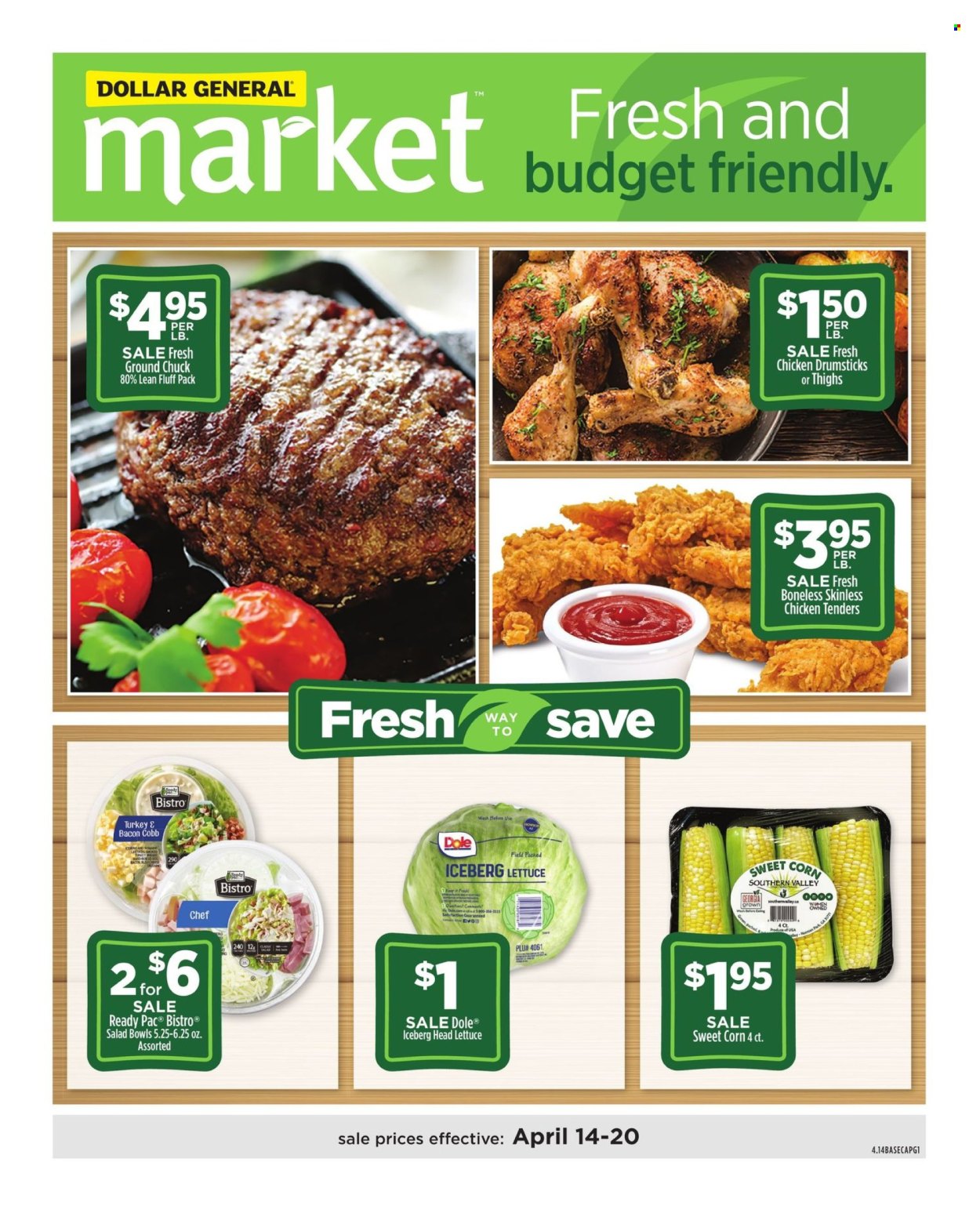 Dollar General ad - 04/14/2024 - 04/20/2024. Page 1