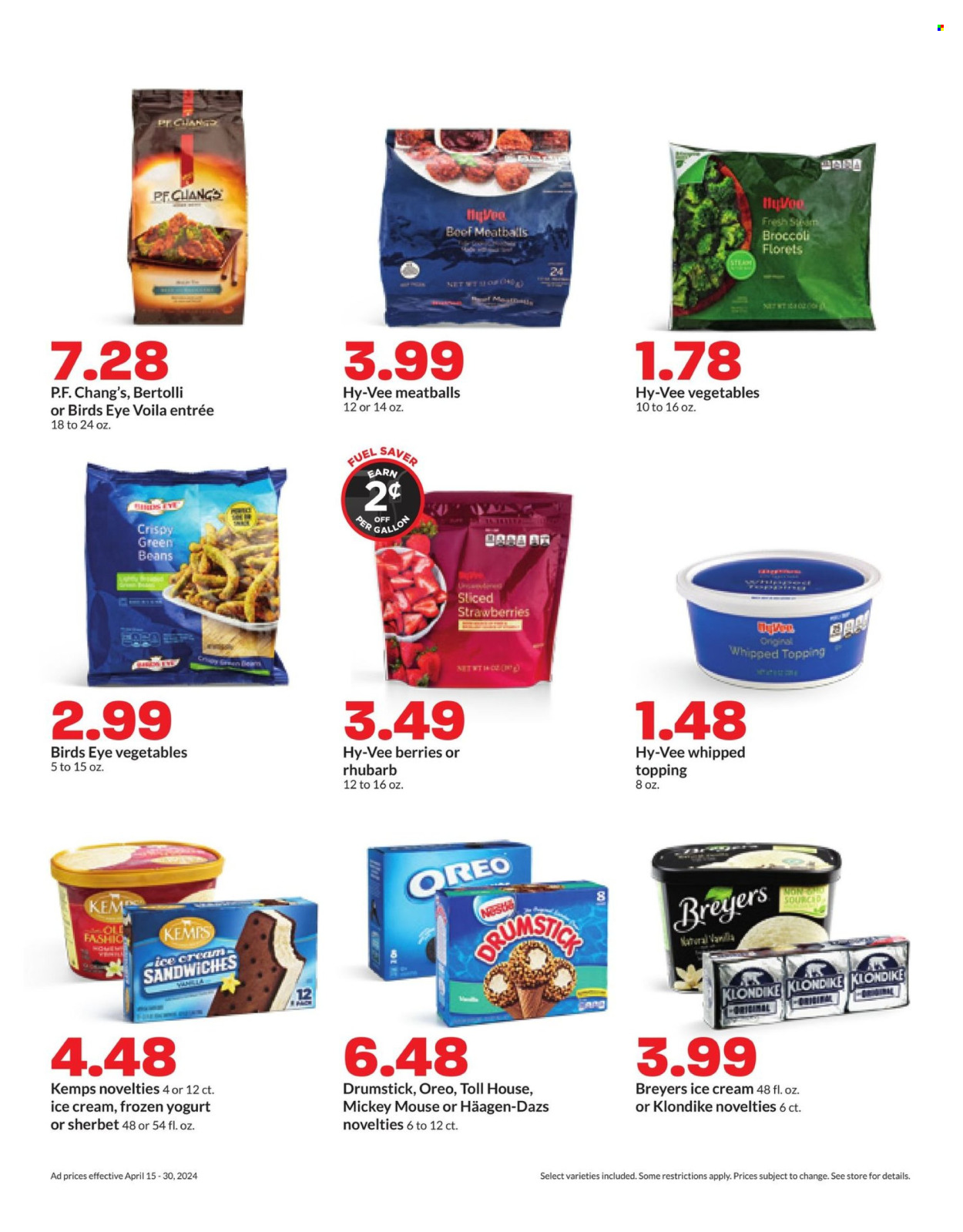 Hy-Vee ad - 04/15/2024 - 04/30/2024. Page 19