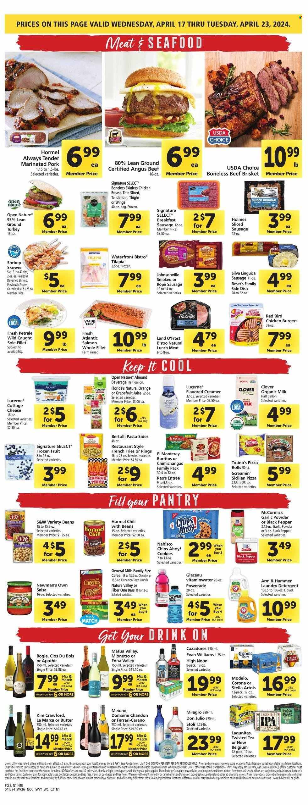 Safeway ad - 04/17/2024 - 04/23/2024. Page 2