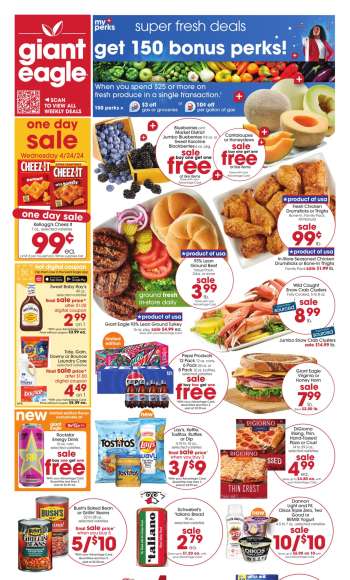 Giant Eagle Flyer - 04/18/2024 - 04/24/2024.