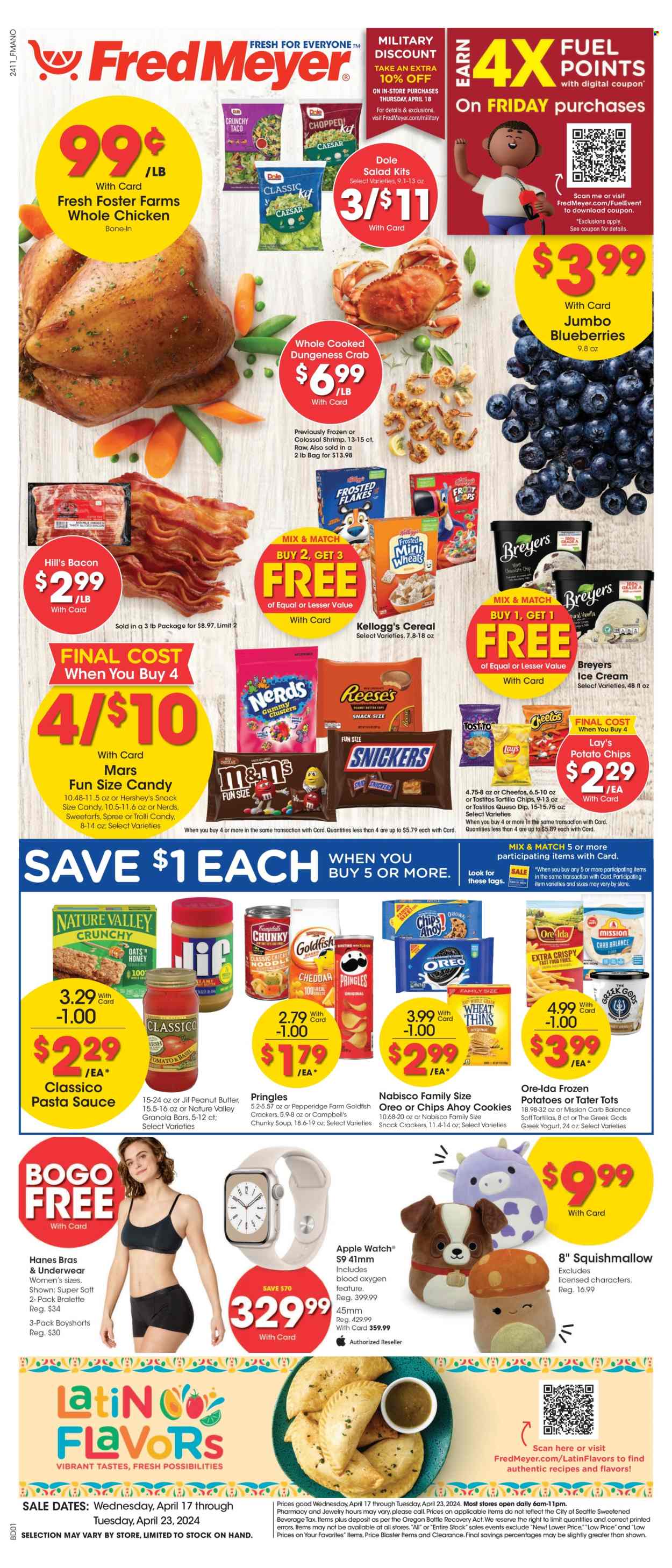 Fred Meyer ad - 04/17/2024 - 04/23/2024. Page 1