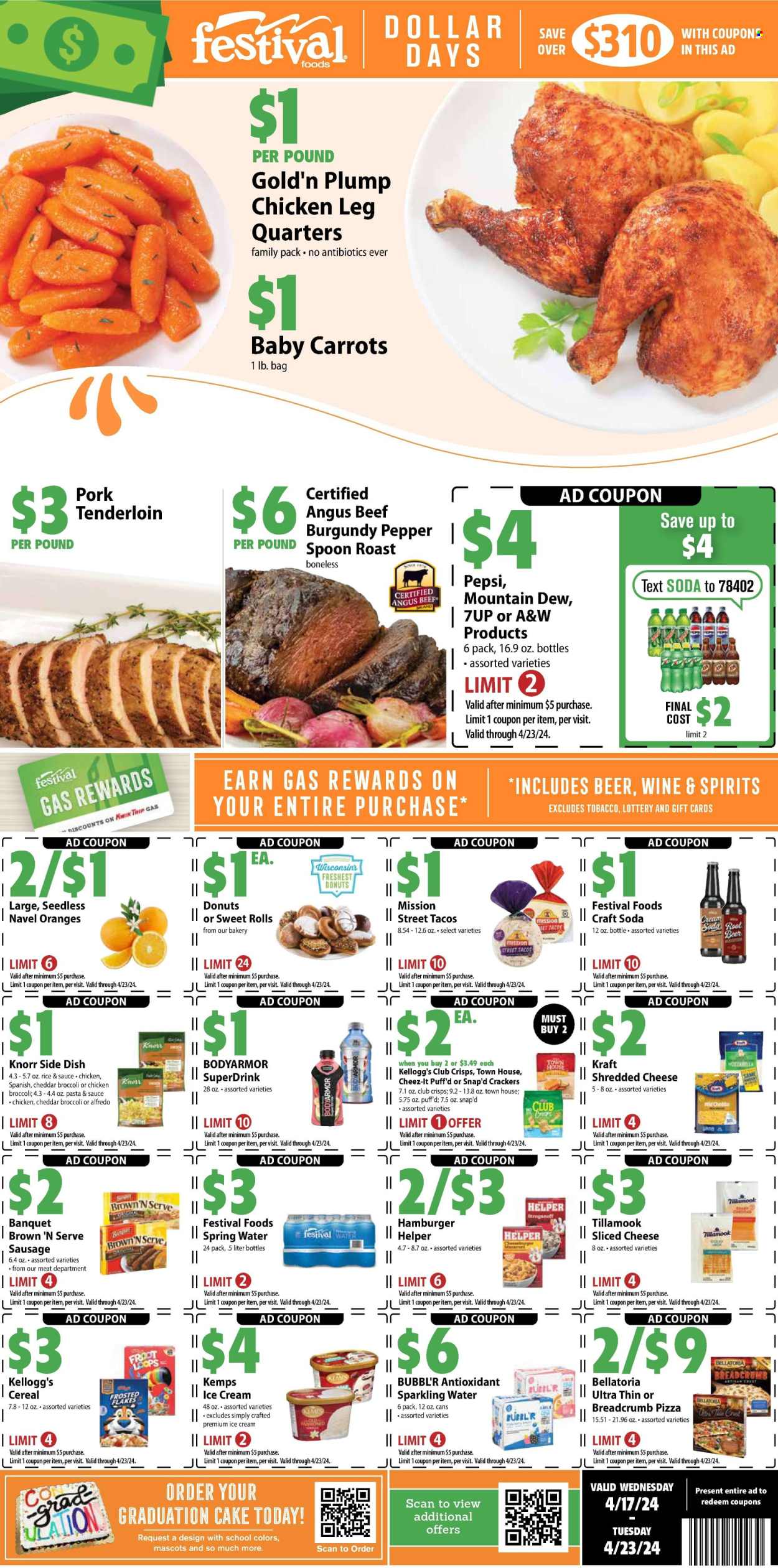 Festival Foods ad - 04/17/2024 - 04/23/2024. Page 1