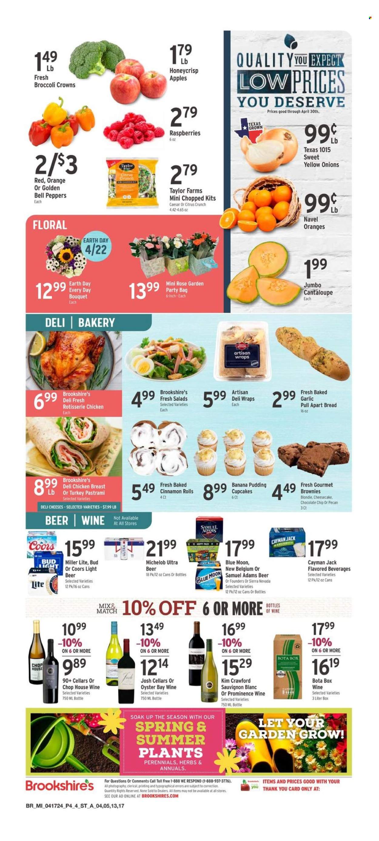 Brookshires ad - 04/17/2024 - 04/23/2024. Page 4