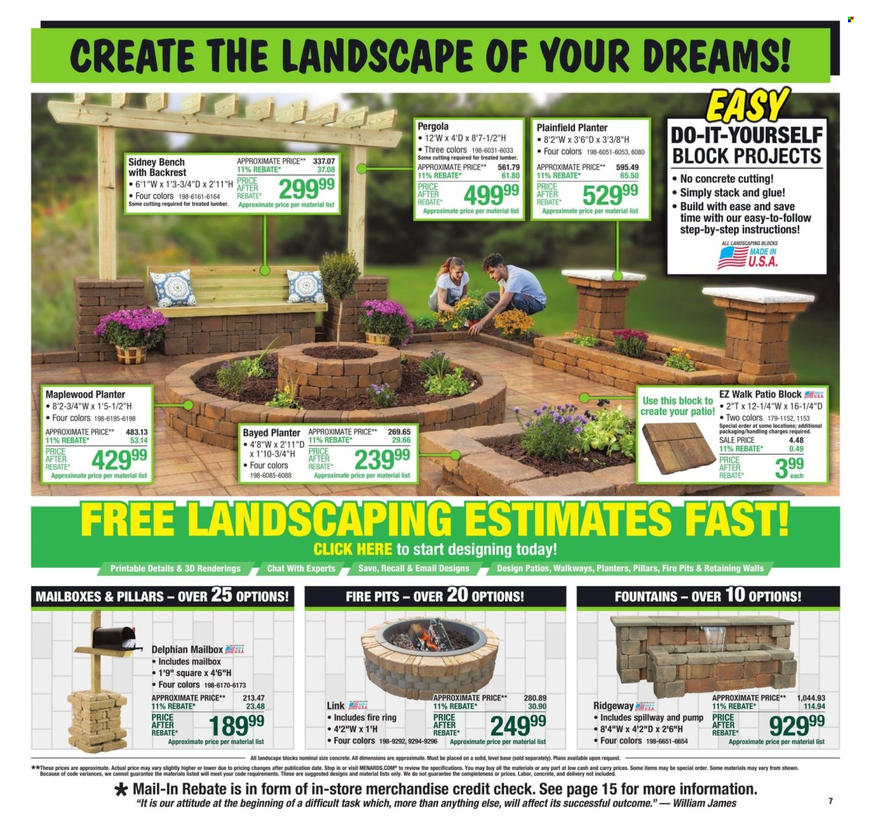 Menards ad - 04/18/2024 - 04/28/2024. Page 10