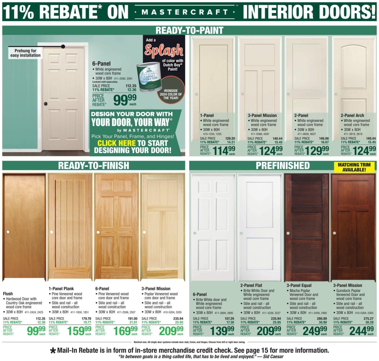 Menards ad - 04/18/2024 - 04/28/2024. Page 19
