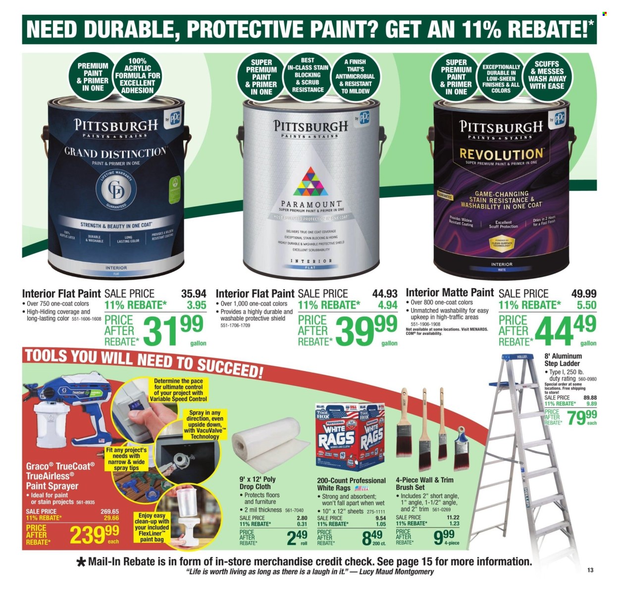 Menards ad - 04/18/2024 - 04/28/2024. Page 21