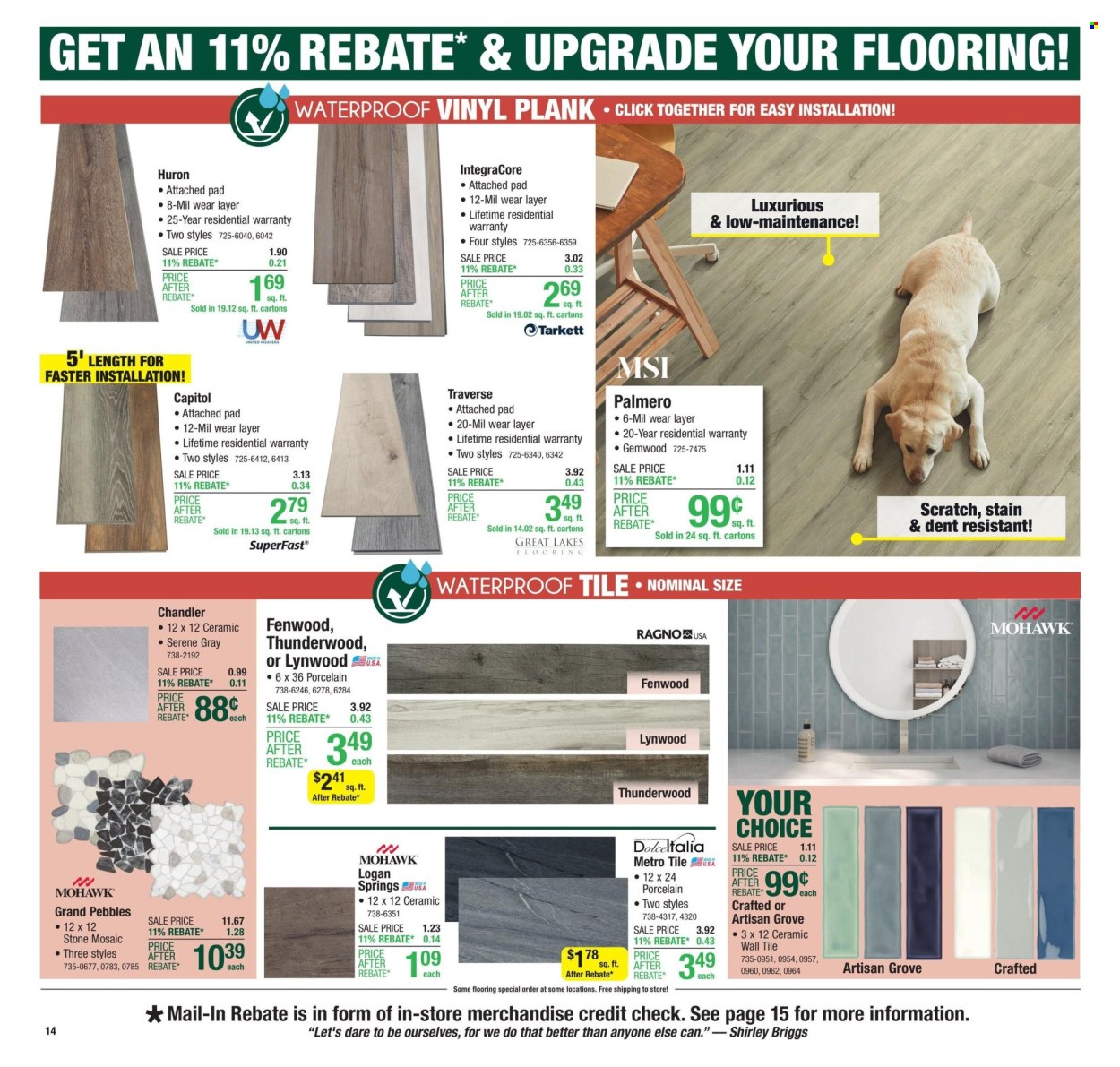 Menards ad - 04/18/2024 - 04/28/2024. Page 25