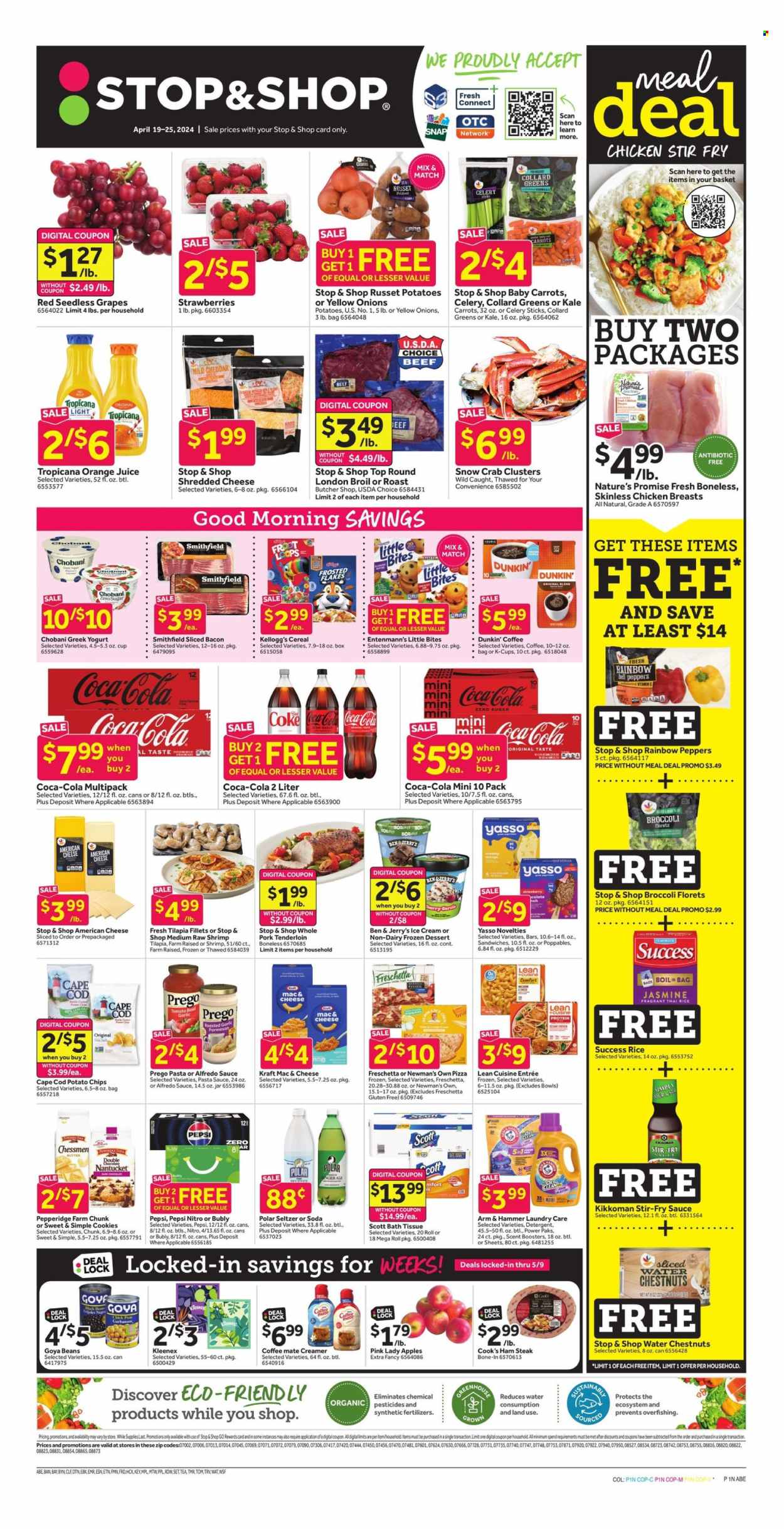 Stop & Shop ad - 04/19/2024 - 04/25/2024. Page 1