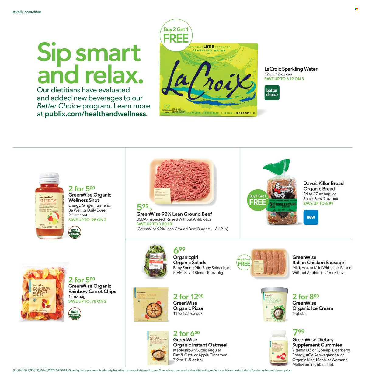 Publix ad - 04/18/2024 - 04/24/2024. Page 2