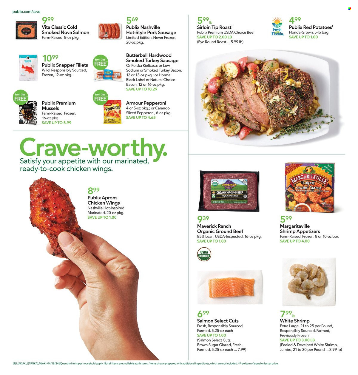Publix ad - 04/18/2024 - 04/24/2024. Page 4