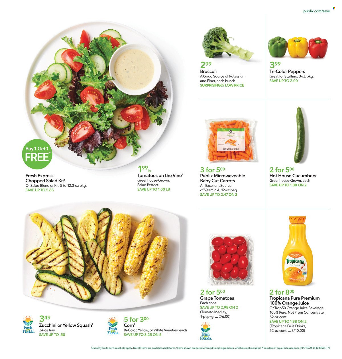 Publix ad - 04/18/2024 - 04/24/2024. Page 7