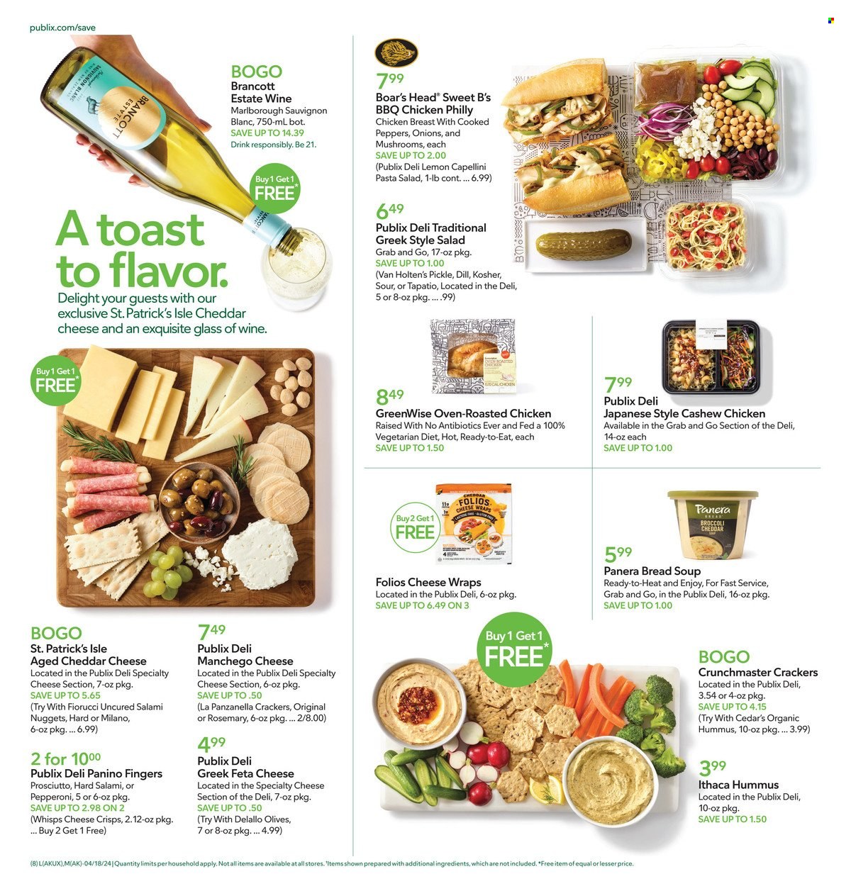 Publix ad - 04/18/2024 - 04/24/2024. Page 8