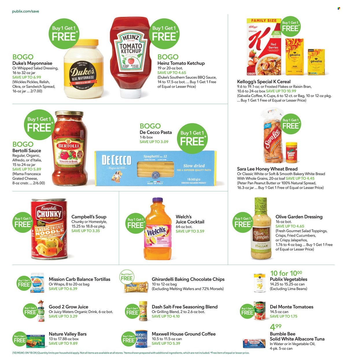 Publix ad - 04/18/2024 - 04/24/2024. Page 10