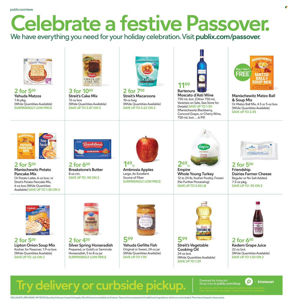Publix ad - 04/18/2024 - 04/24/2024. Page 1