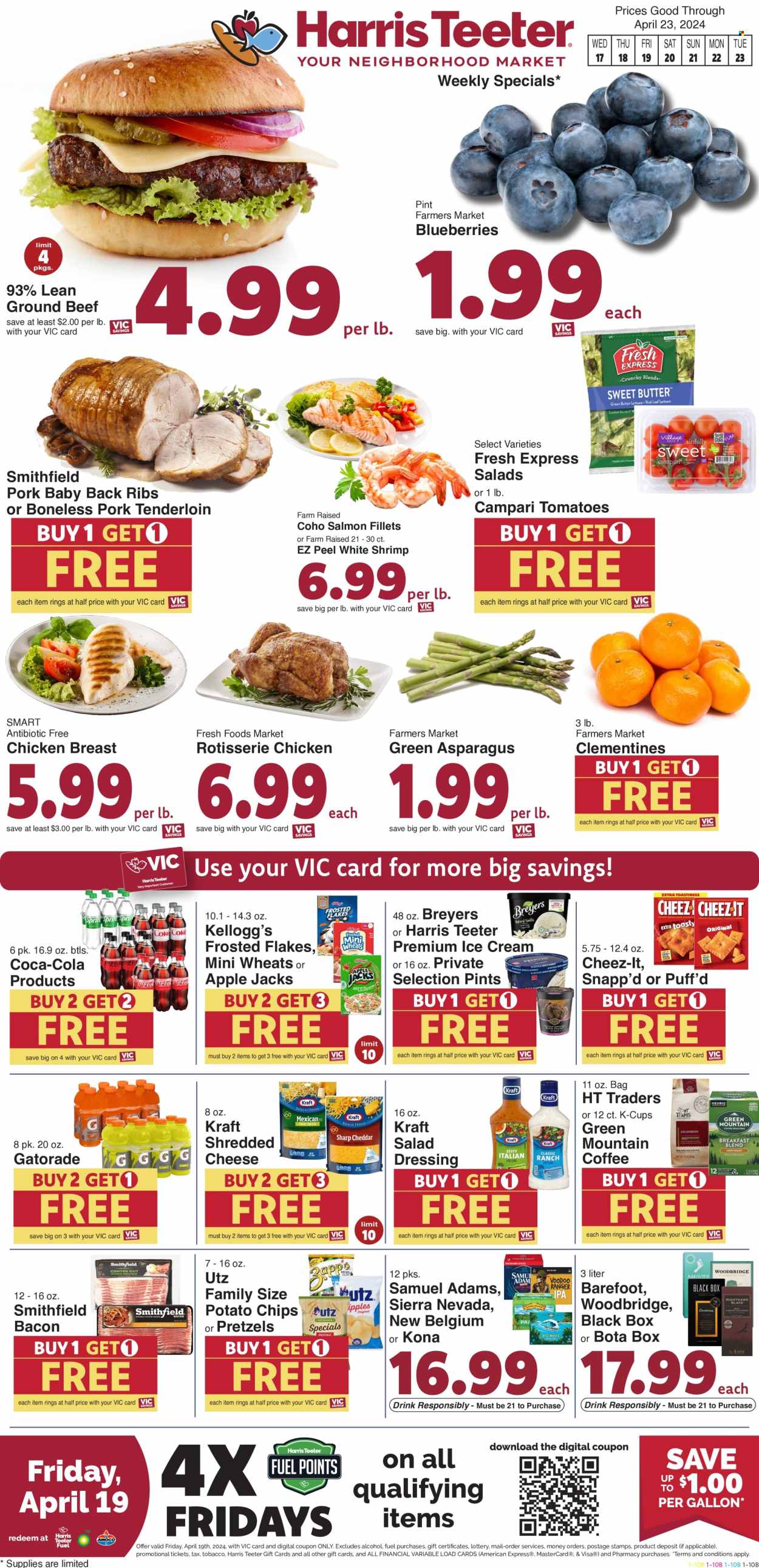 Harris Teeter ad - 04/17/2024 - 04/23/2024. Page 1