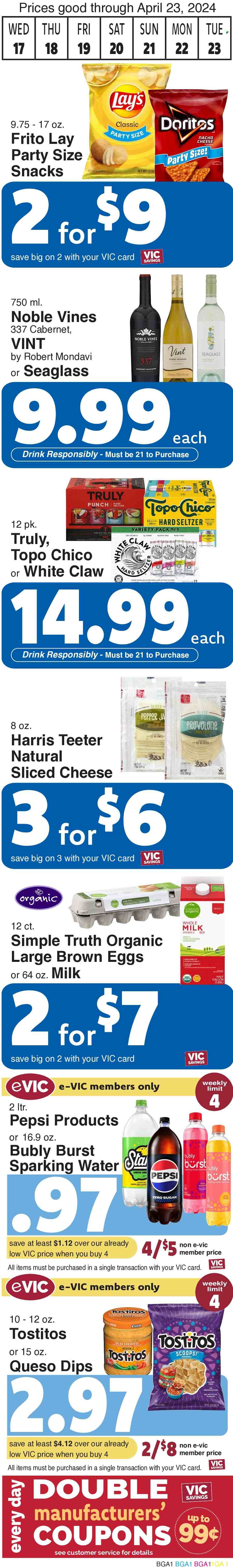 Harris Teeter ad - 04/17/2024 - 04/23/2024. Page 12