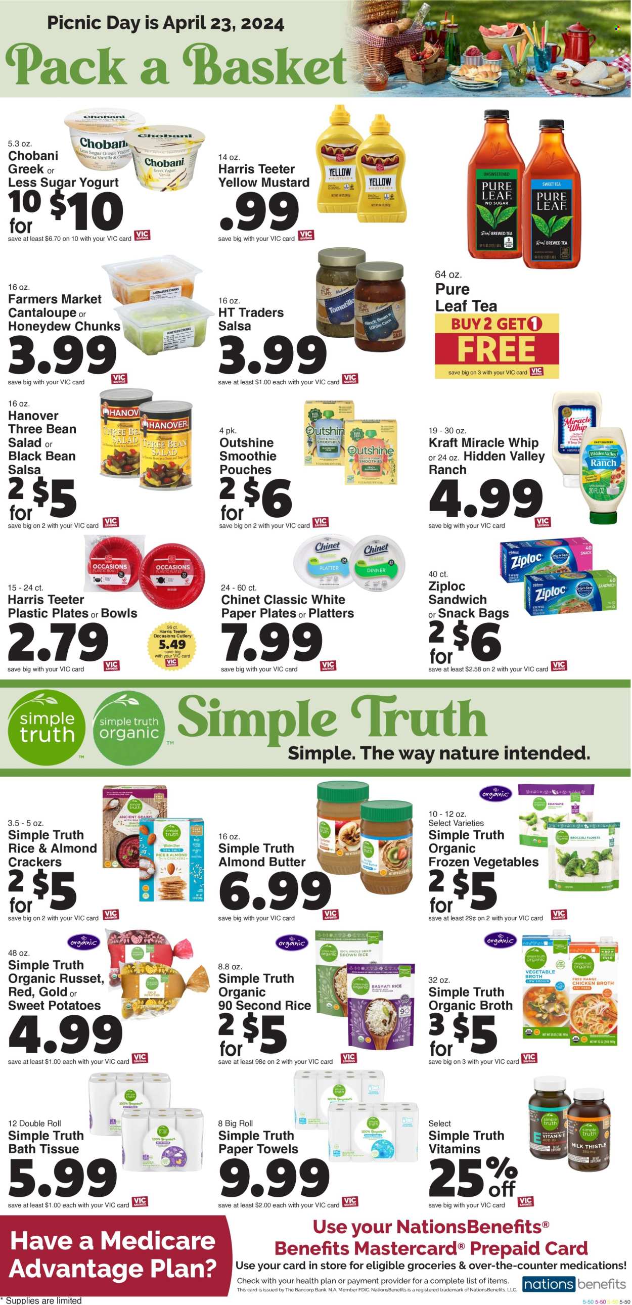 Harris Teeter ad - 04/17/2024 - 04/23/2024. Page 7