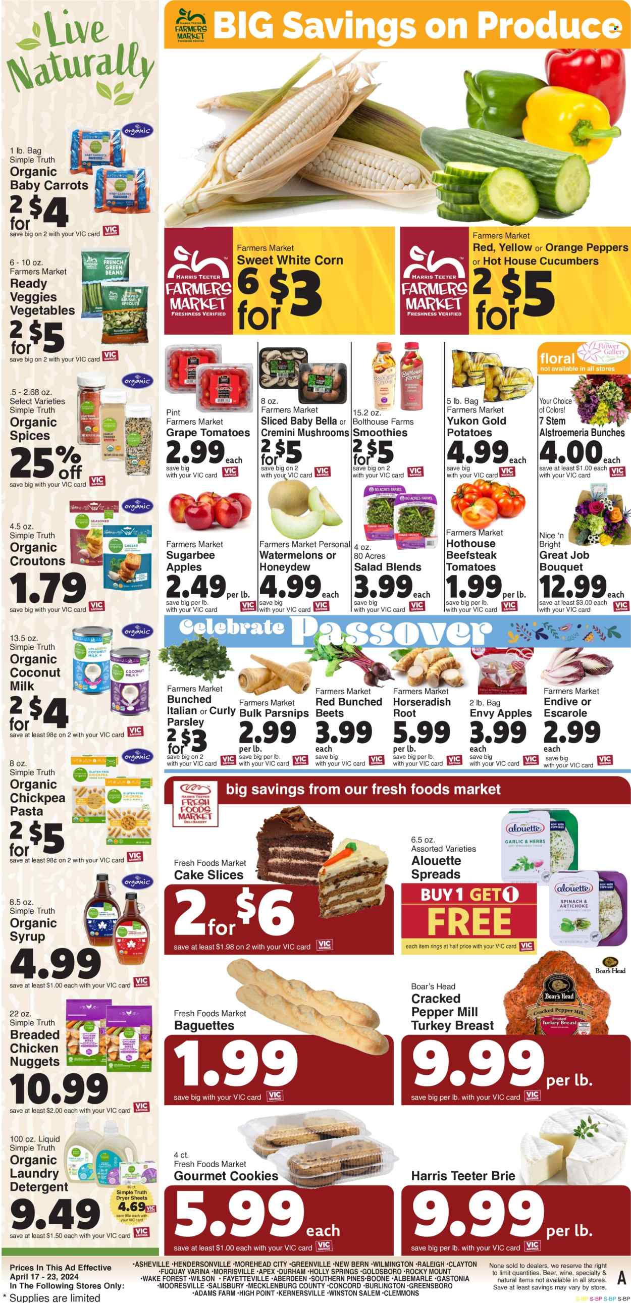 Harris Teeter ad - 04/17/2024 - 04/23/2024. Page 8