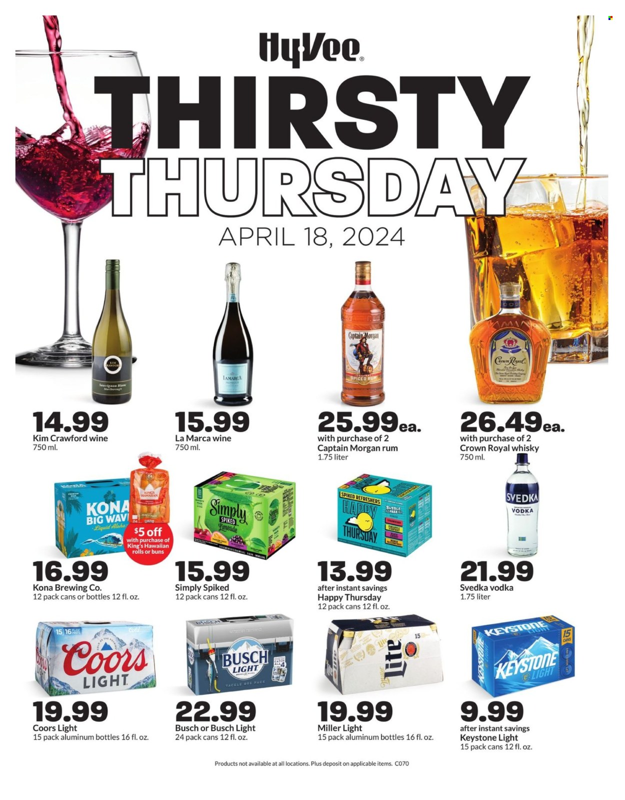 Hy-Vee ad - 04/18/2024 - 04/18/2024. Page 1