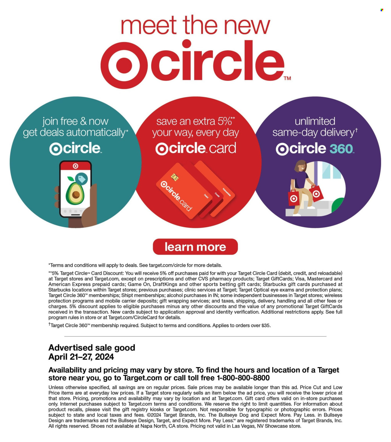 Target ad - 04/21/2024 - 04/27/2024. Page 41