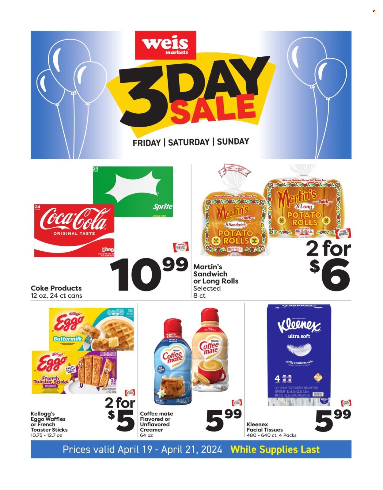 Weis ad - 04/19/2024 - 04/21/2024. Page 1