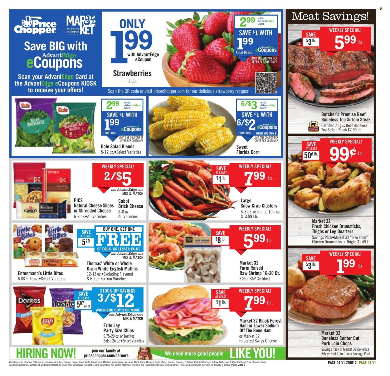 Price Chopper ad - 04/21/2024 - 04/27/2024. Page 1