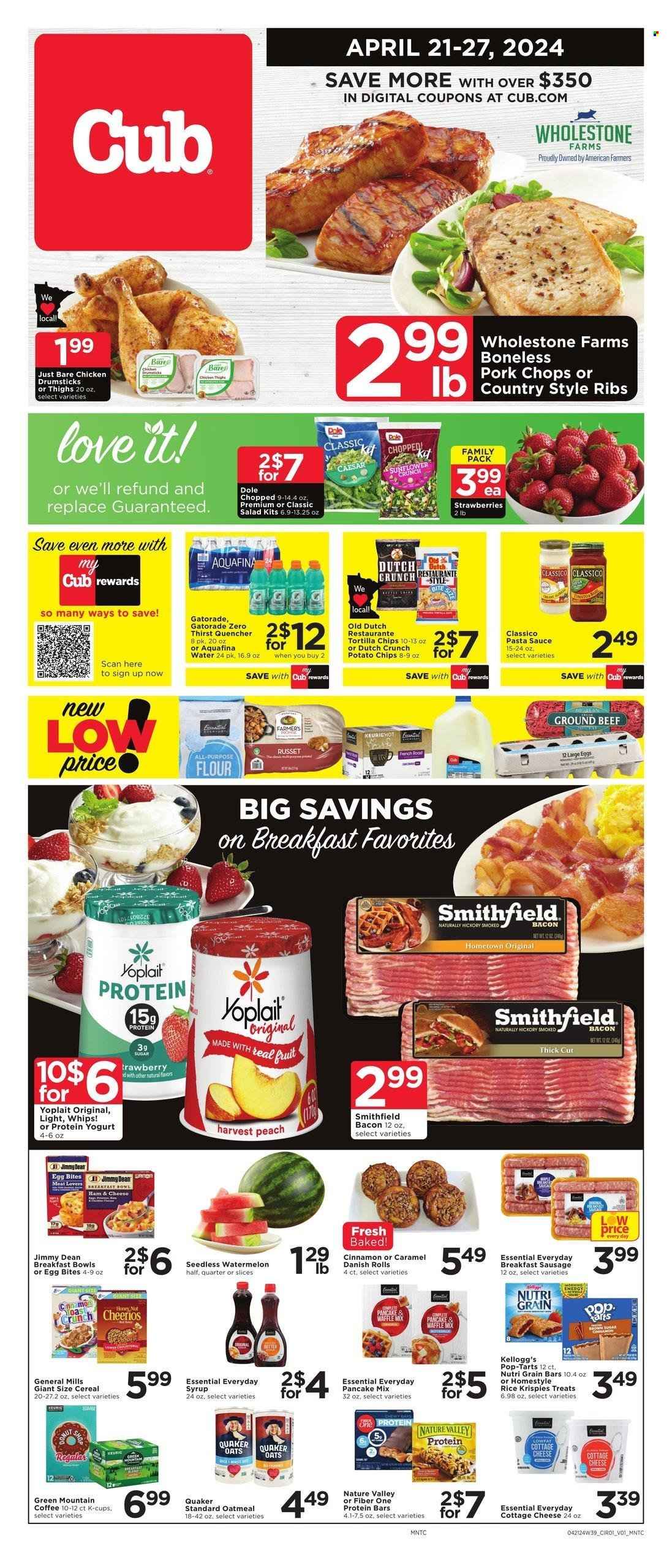 Cub Foods ad - 04/21/2024 - 04/27/2024. Page 1