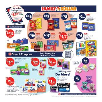 Family Dollar Flyer - 04/21/2024 - 04/27/2024.
