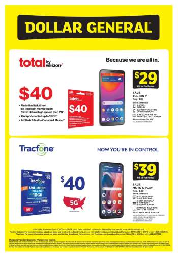 Dollar General Flyer - 04/21/2024 - 05/18/2024.