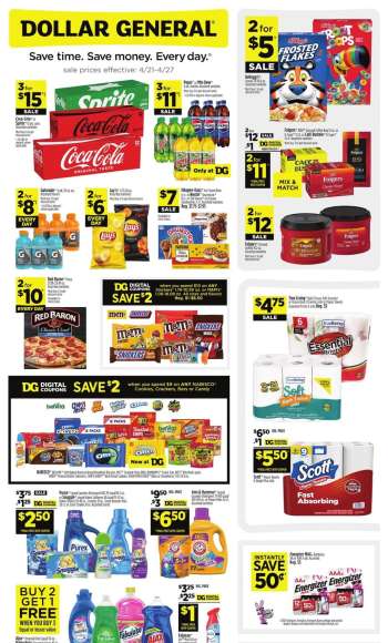 Dollar General Flyer - 04/21/2024 - 04/27/2024.