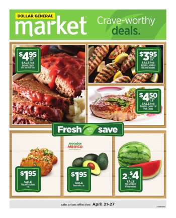 Dollar General Flyer - 04/21/2024 - 04/27/2024.