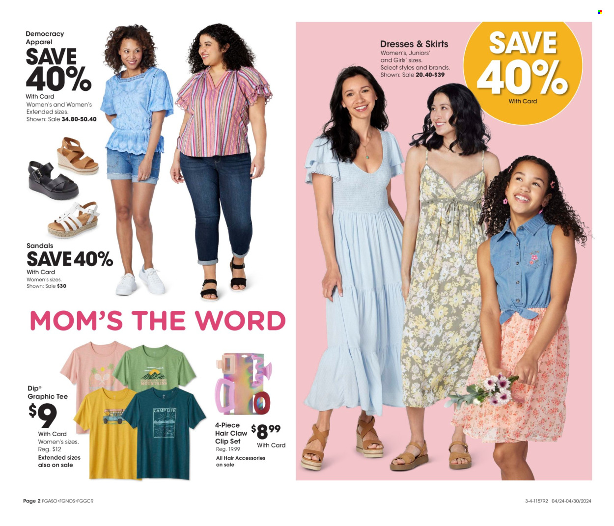 Fred Meyer ad - 04/24/2024 - 04/30/2024. Page 2