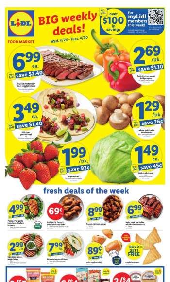 Lidl Flyer - 04/24/2024 - 04/30/2024.