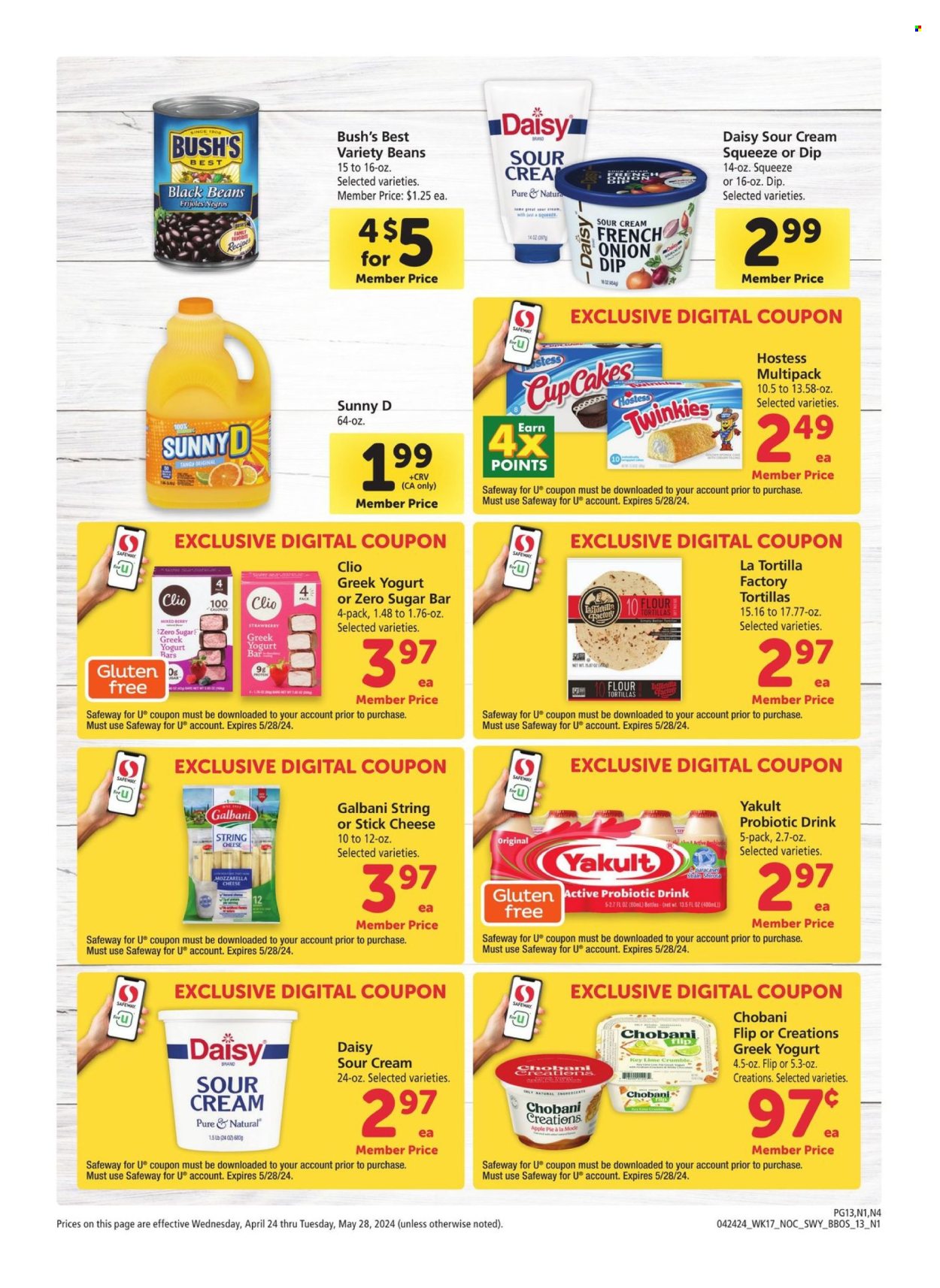 Safeway ad. Page 13