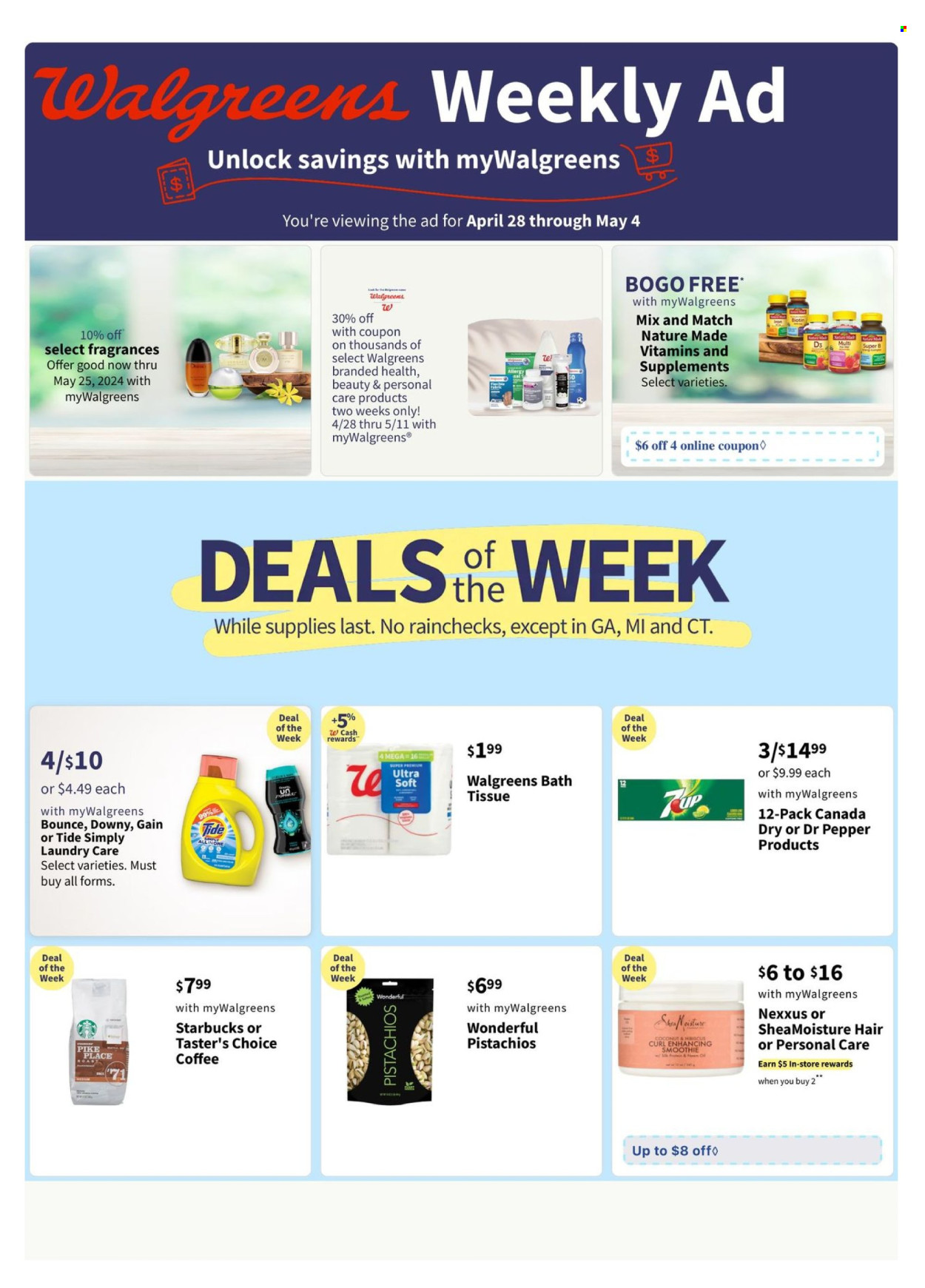 Walgreens ad - 04/28/2024 - 05/04/2024. Page 1