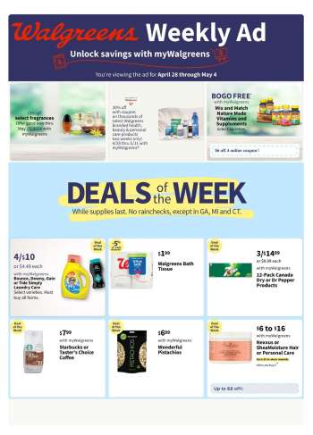 Walgreens Flyer - 04/28/2024 - 05/04/2024.