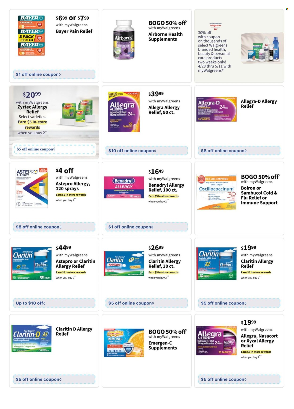 Walgreens ad - 04/28/2024 - 05/04/2024. Page 6