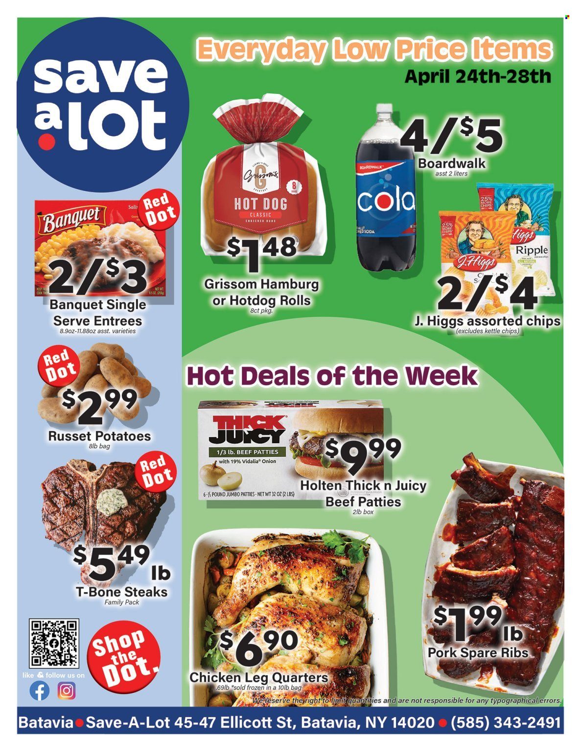 Save a Lot ad - 04/24/2024 - 04/28/2024. Page 1