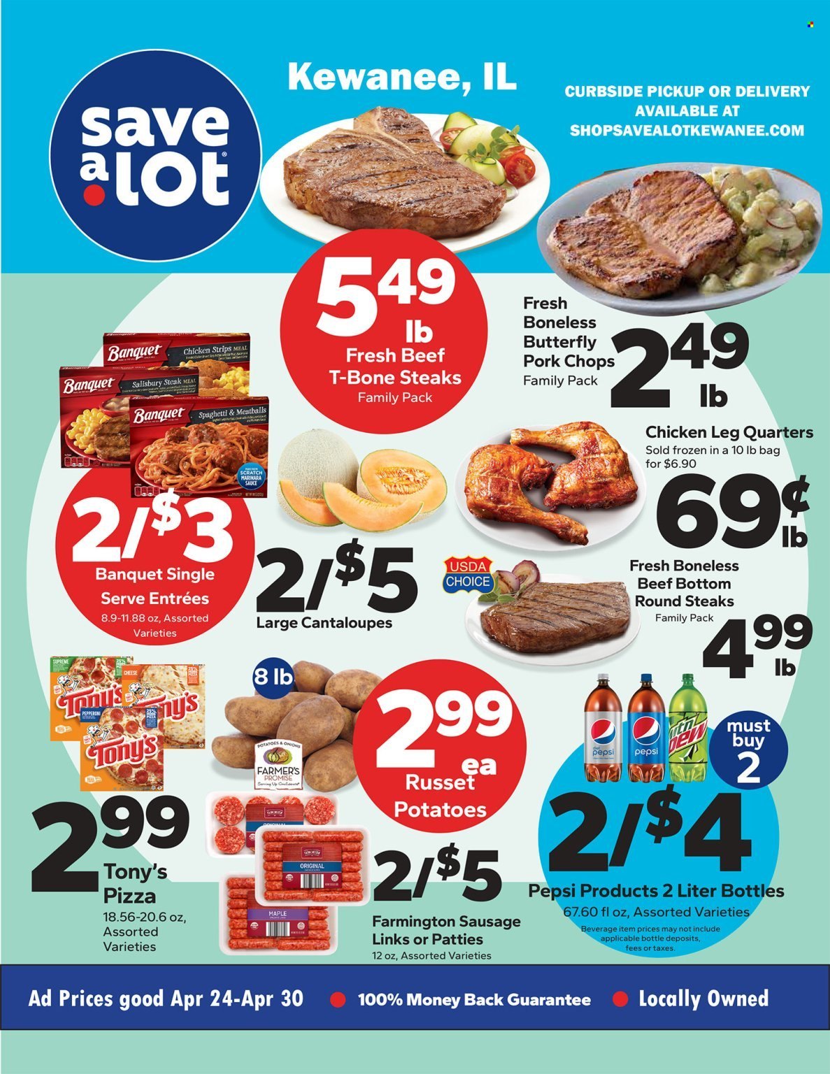 Save a Lot ad - 04/24/2024 - 04/30/2024. Page 1
